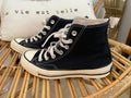  Converse Chuck Taylor All Star hautes noir – vue latérale gauche – EU 36.5 / UK 4 – seconde main