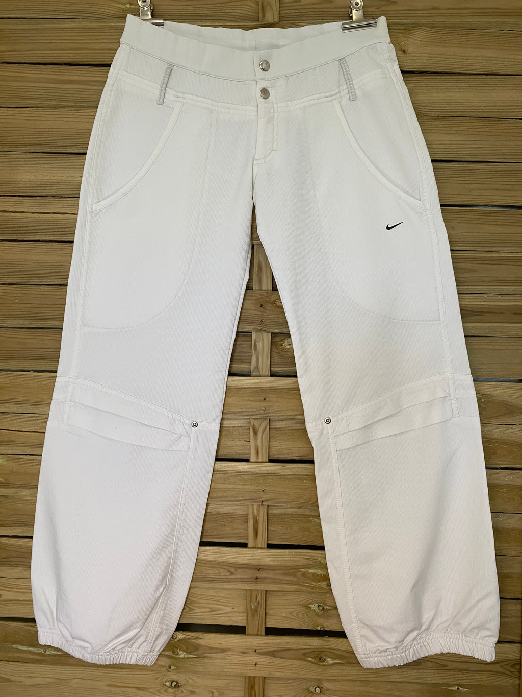 Pantalon Nike Sphere Dry blanc écru femme – vue de face intégrale