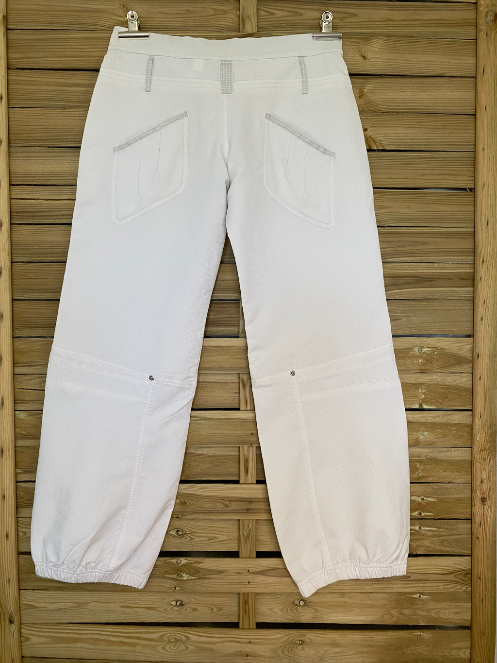 Pantalon Nike Sphere Dry blanc écru femme – vue de dos intégrale