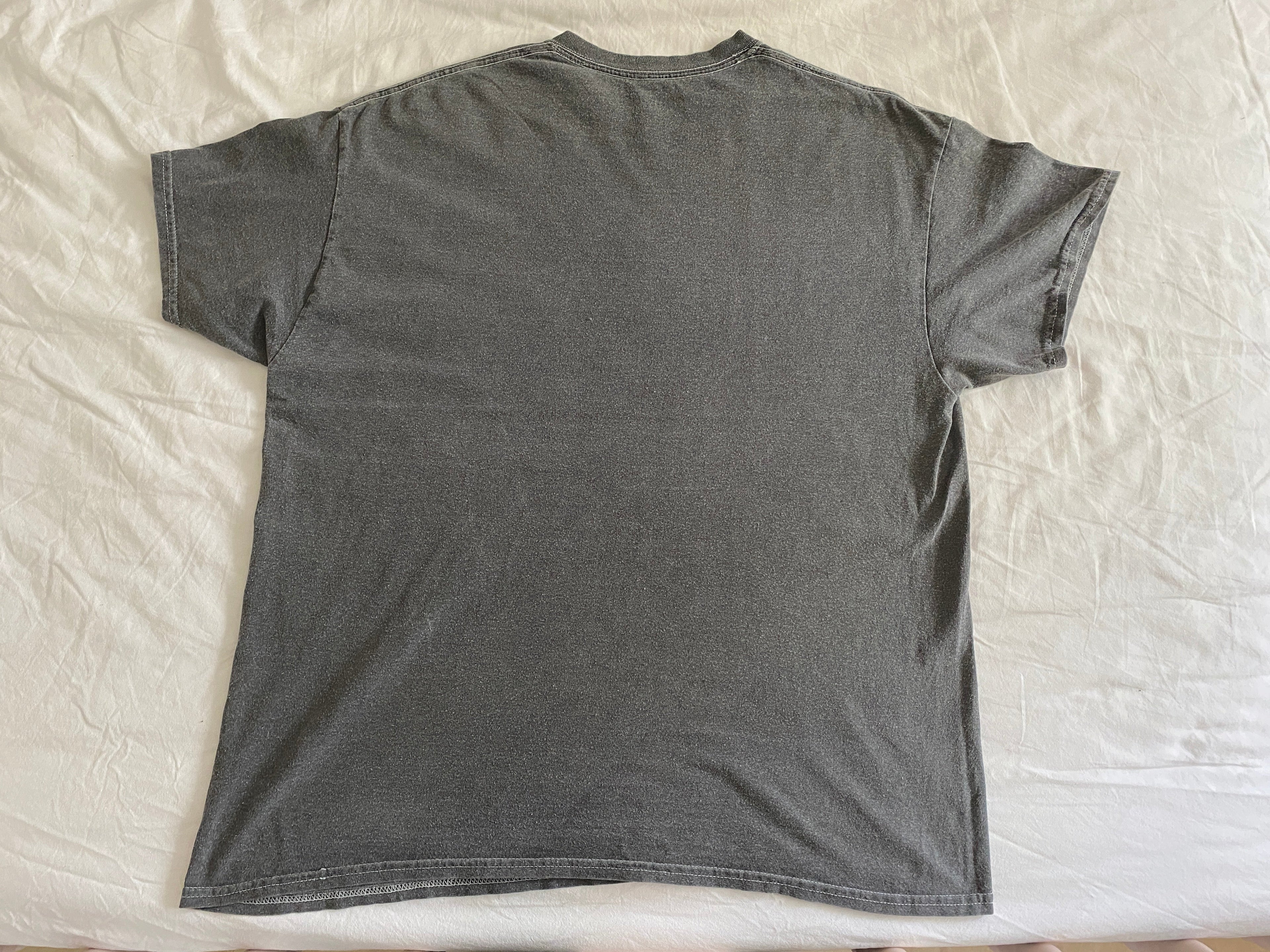 T-shirt vintage The Goonies gris délavé T.L/XL seconde main – vue de dos intégrale