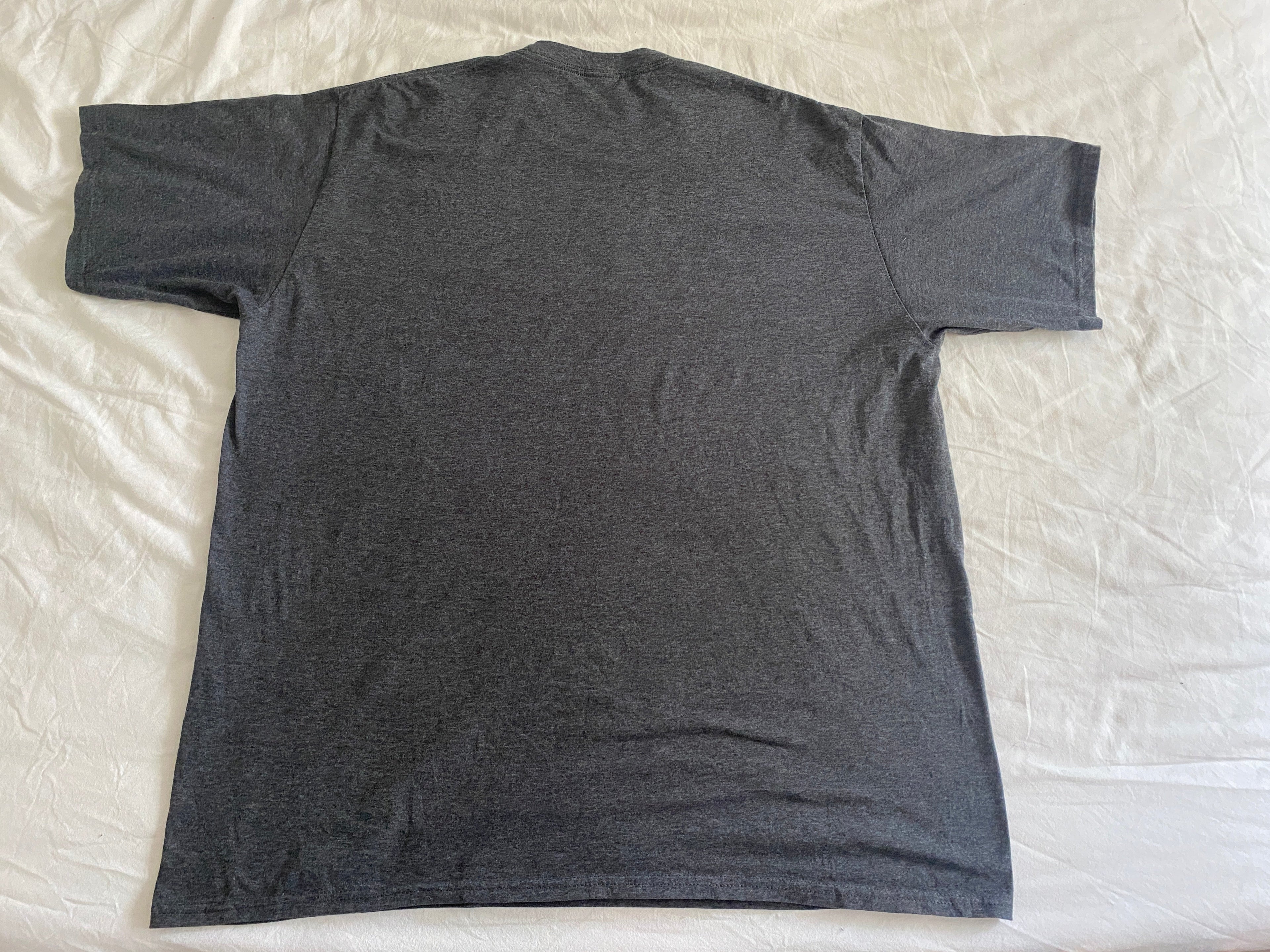  T-shirt Fallout Nuka-Cola gris anthracite – vue de dos intégrale, taille XL