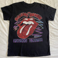 T-shirt Rolling Stones Voodoo Lounge 1994 noir T.M seconde main – vue de face intégrale