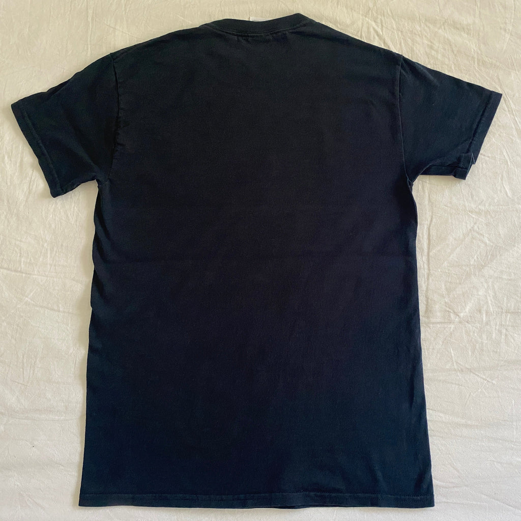 T-shirt fan art KISS Almost Kiss noir T.S seconde main – vue de dos intégrale