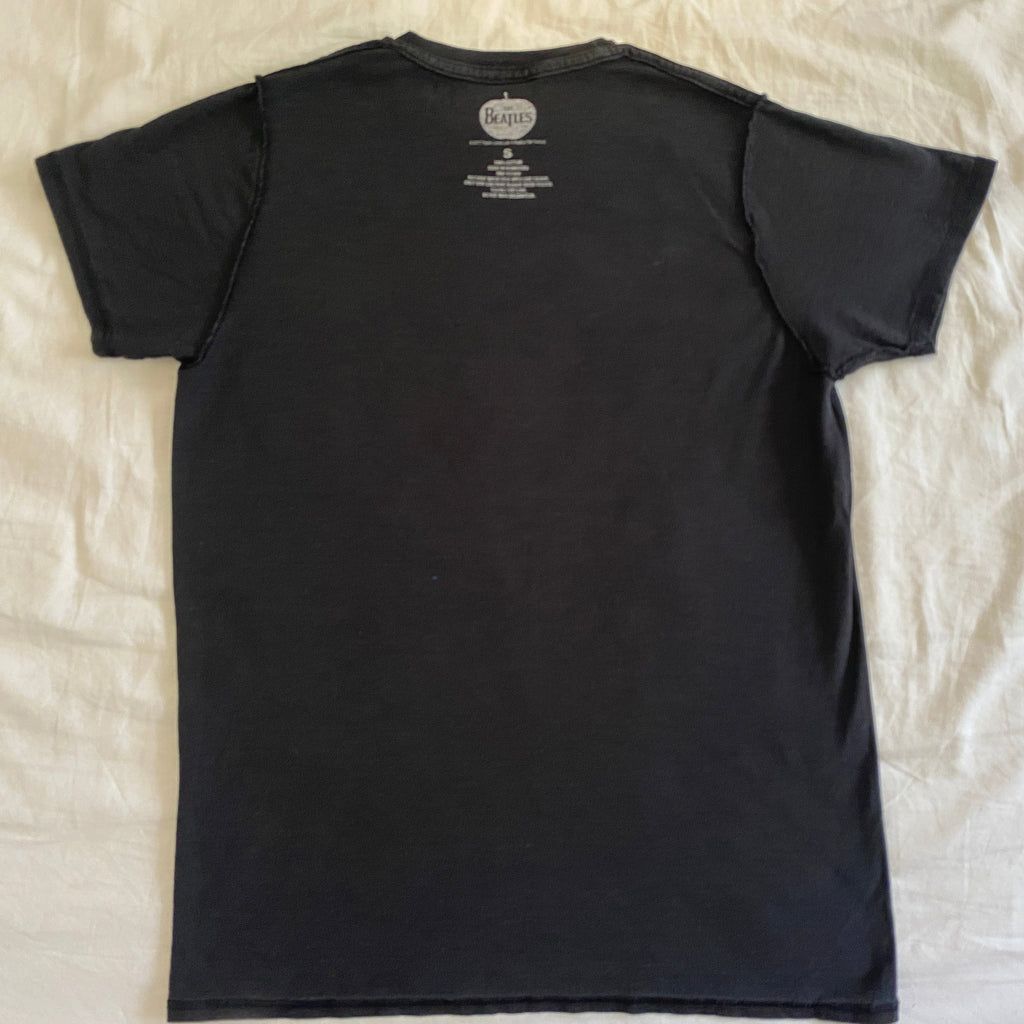 T-shirt officiel The Beatles Abbey Road seconde main – vue intérieure intégrale