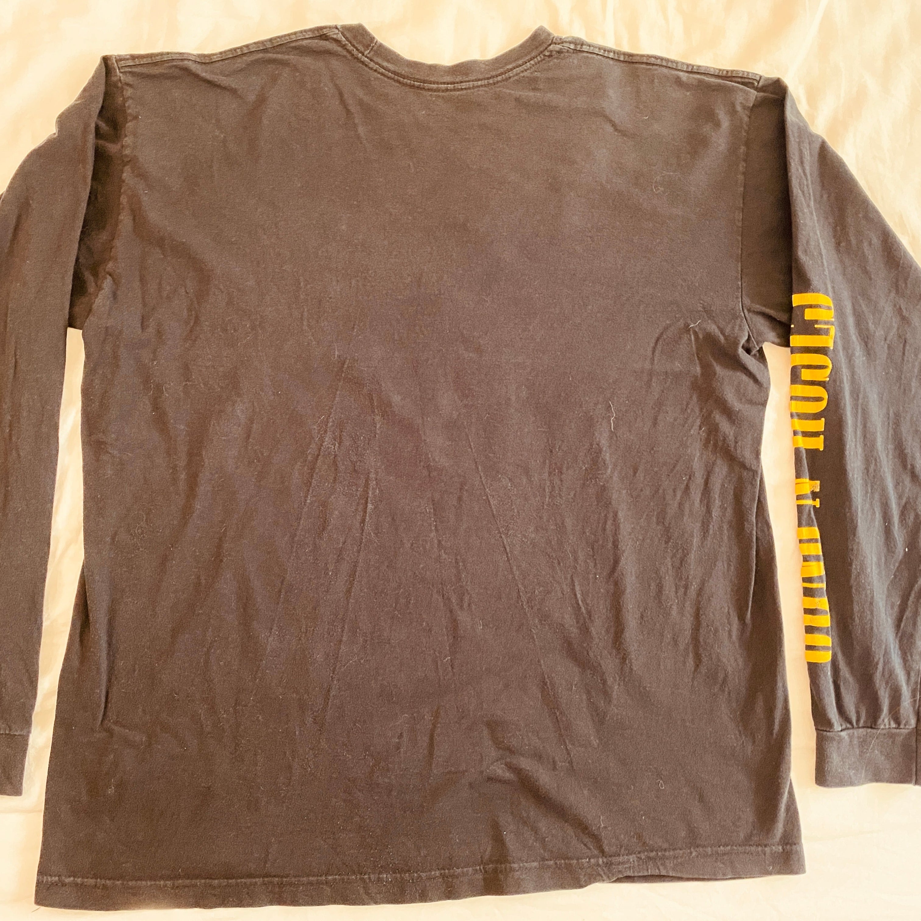 T-shirt manches longues Guns N' Roses noir – vue intégrale de dos