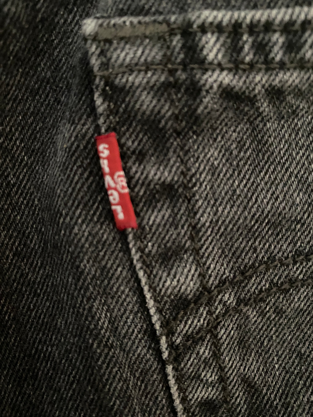 Levi's 501 – détail red tab sur poche arrière
