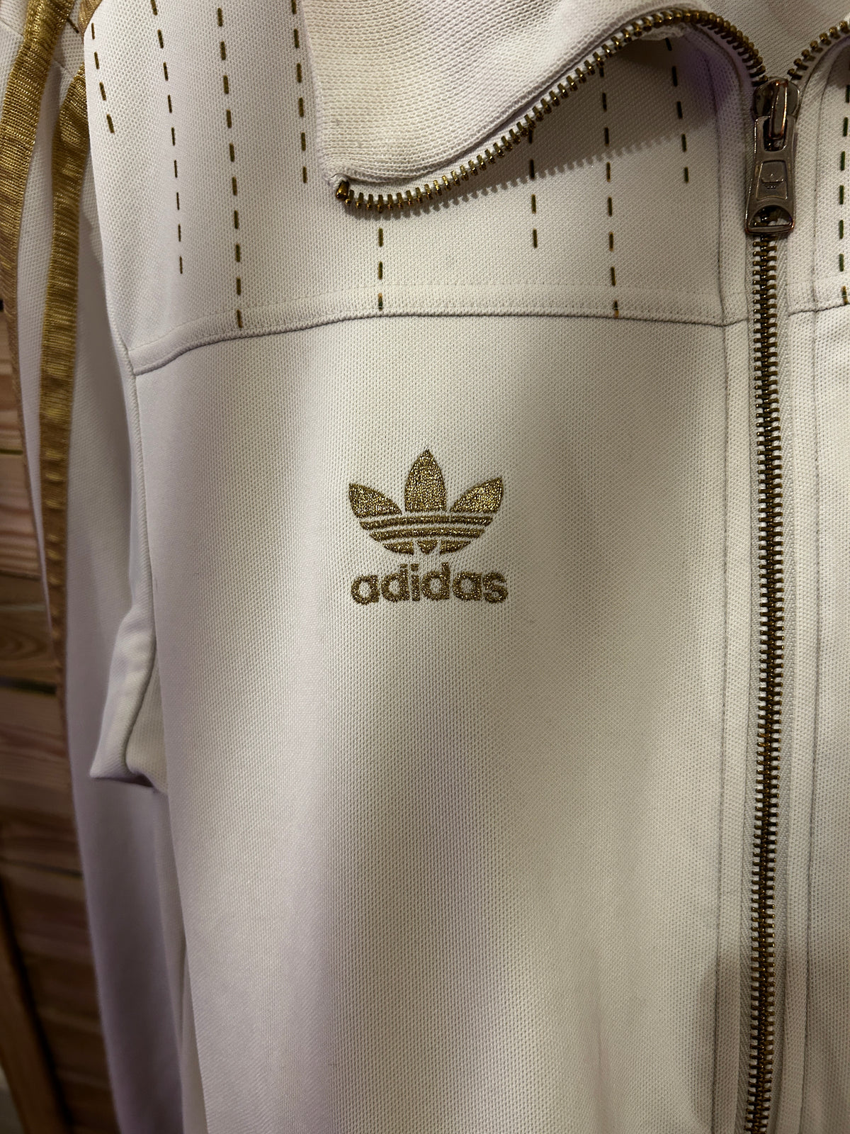 Veste Adidas Russie – Beige & doré – Licence FIFA – Taille M
